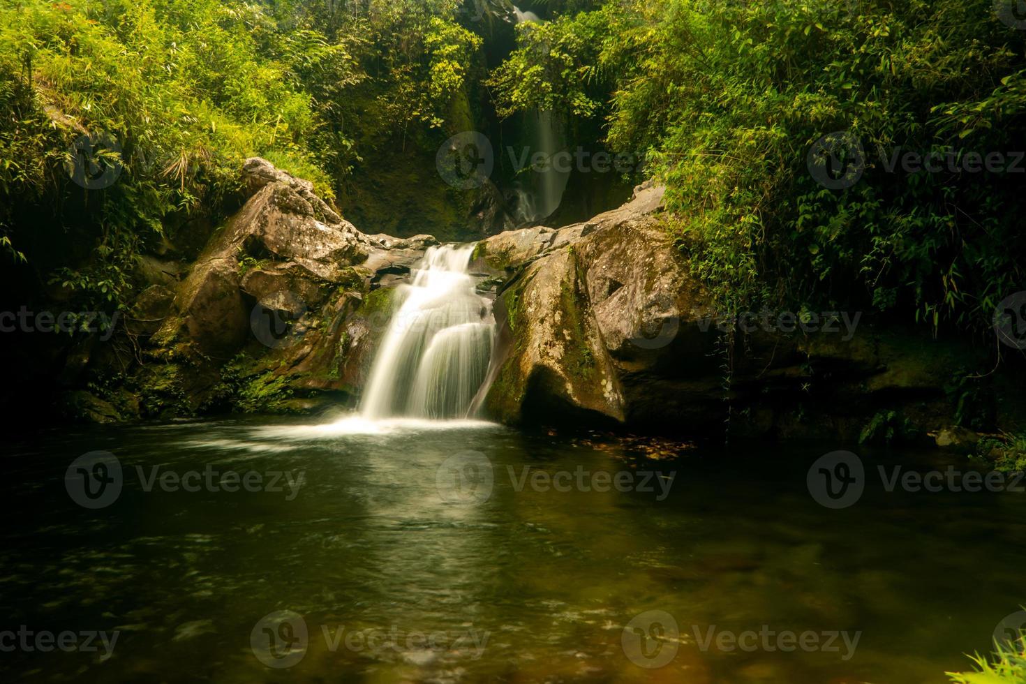 cascade waterval in West Sumatra, Indonesië foto