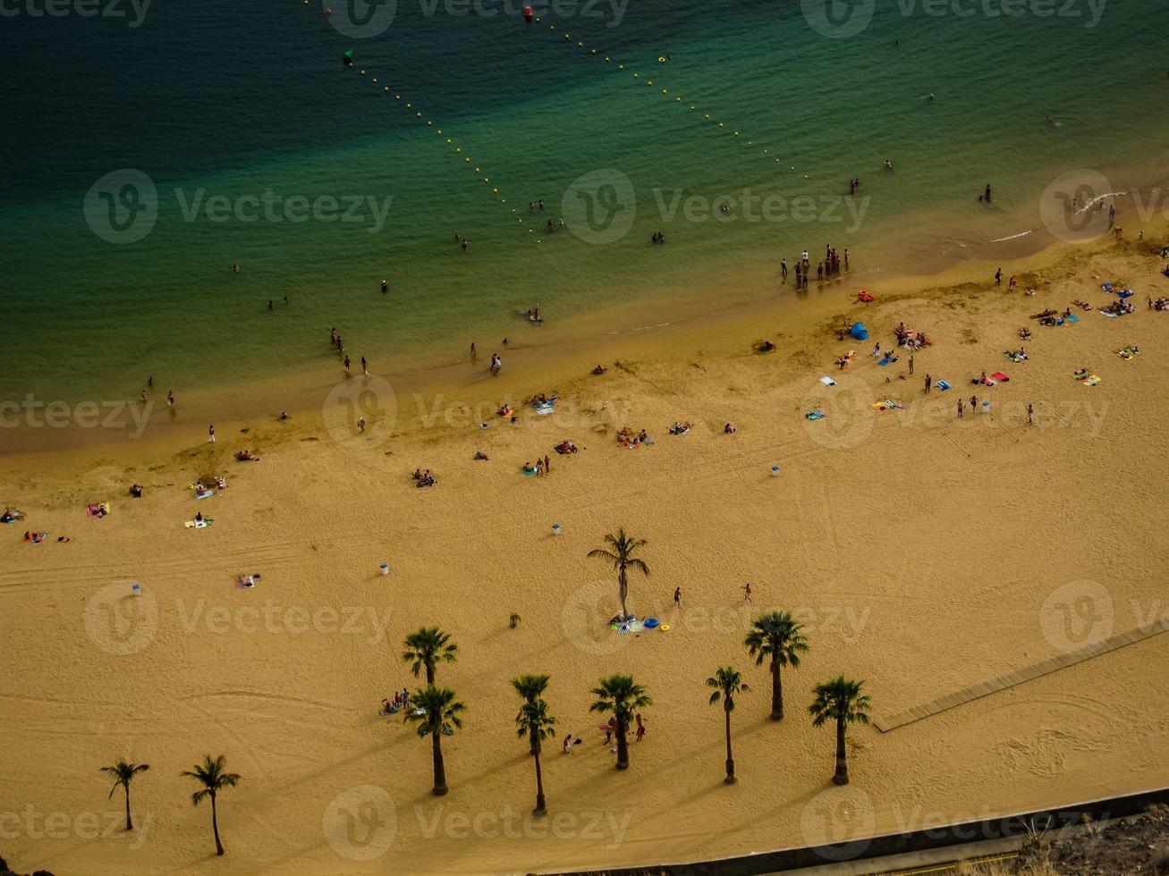 strand van las teresitas foto