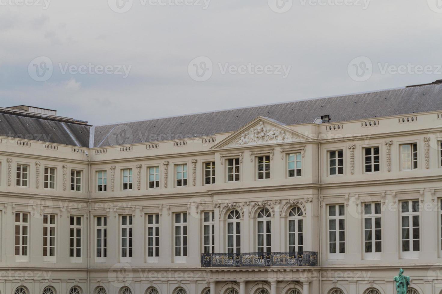 uitzicht op de stad brussel foto