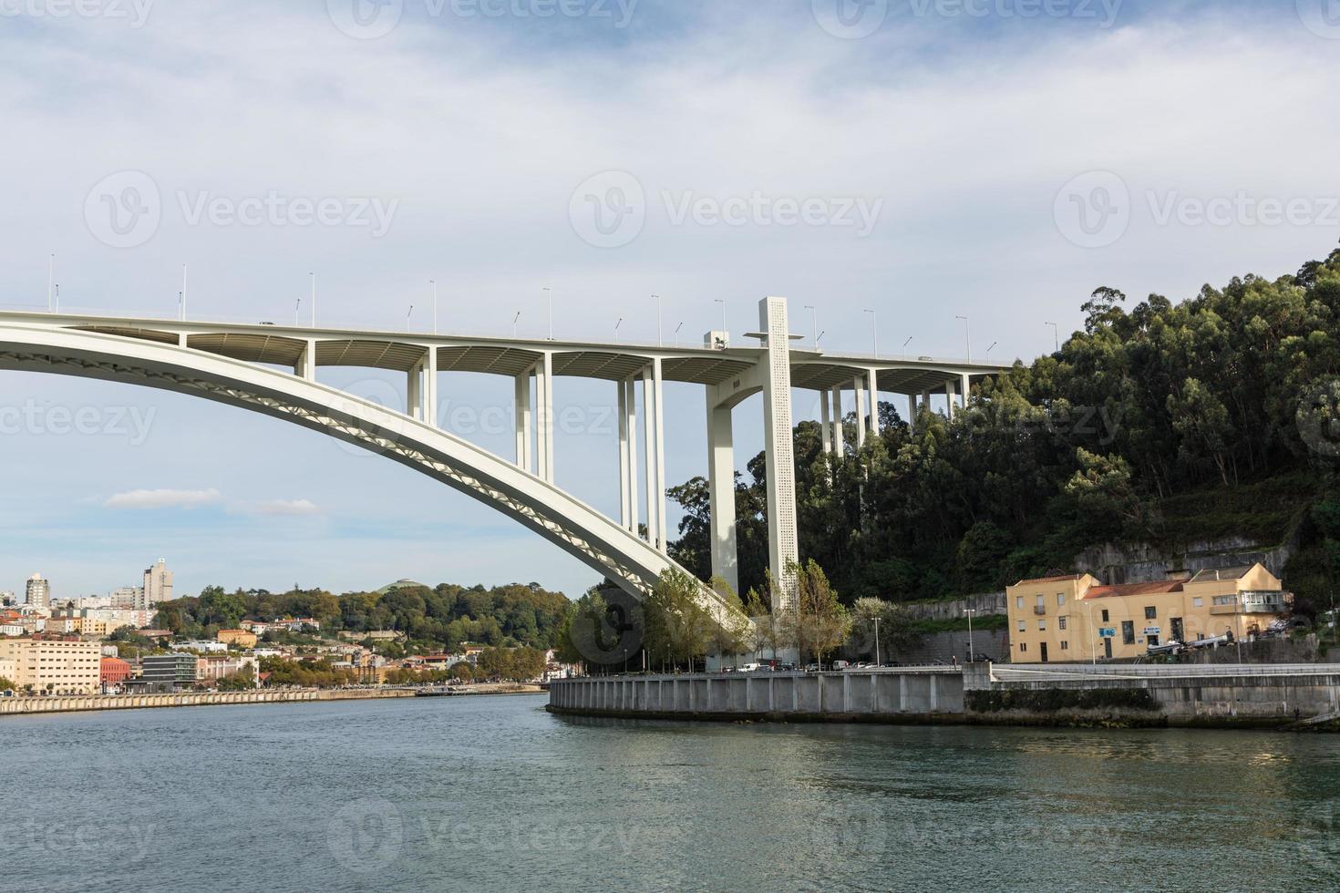 brug, porto, rivier, portugal foto