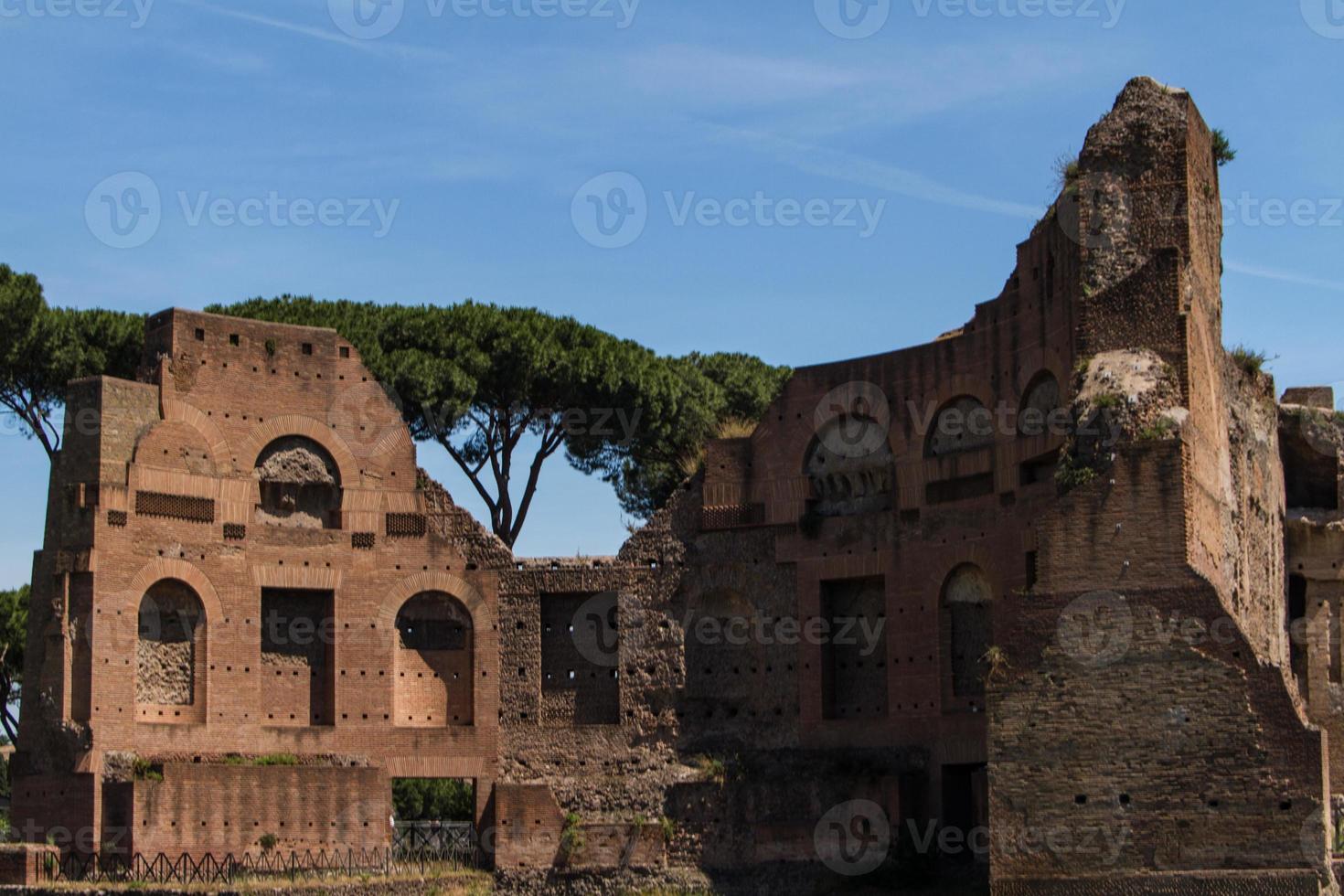 Romeinse ruïnes in Rome, forum foto