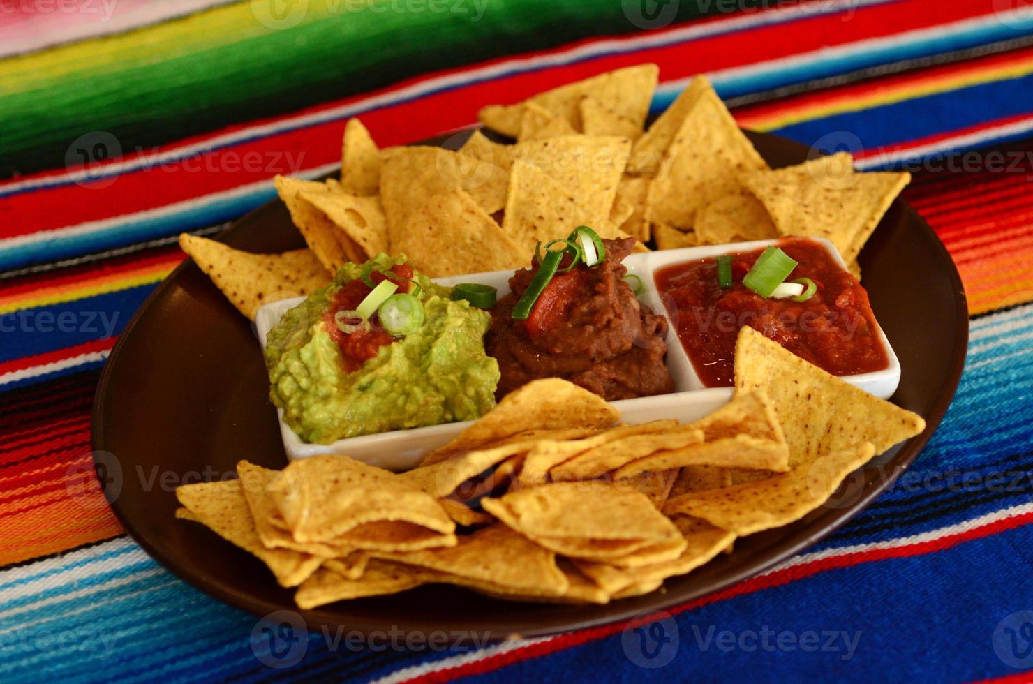 Mexicaans eten - nacho's foto