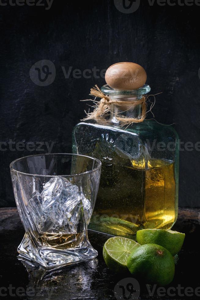 tequila en limoenen foto