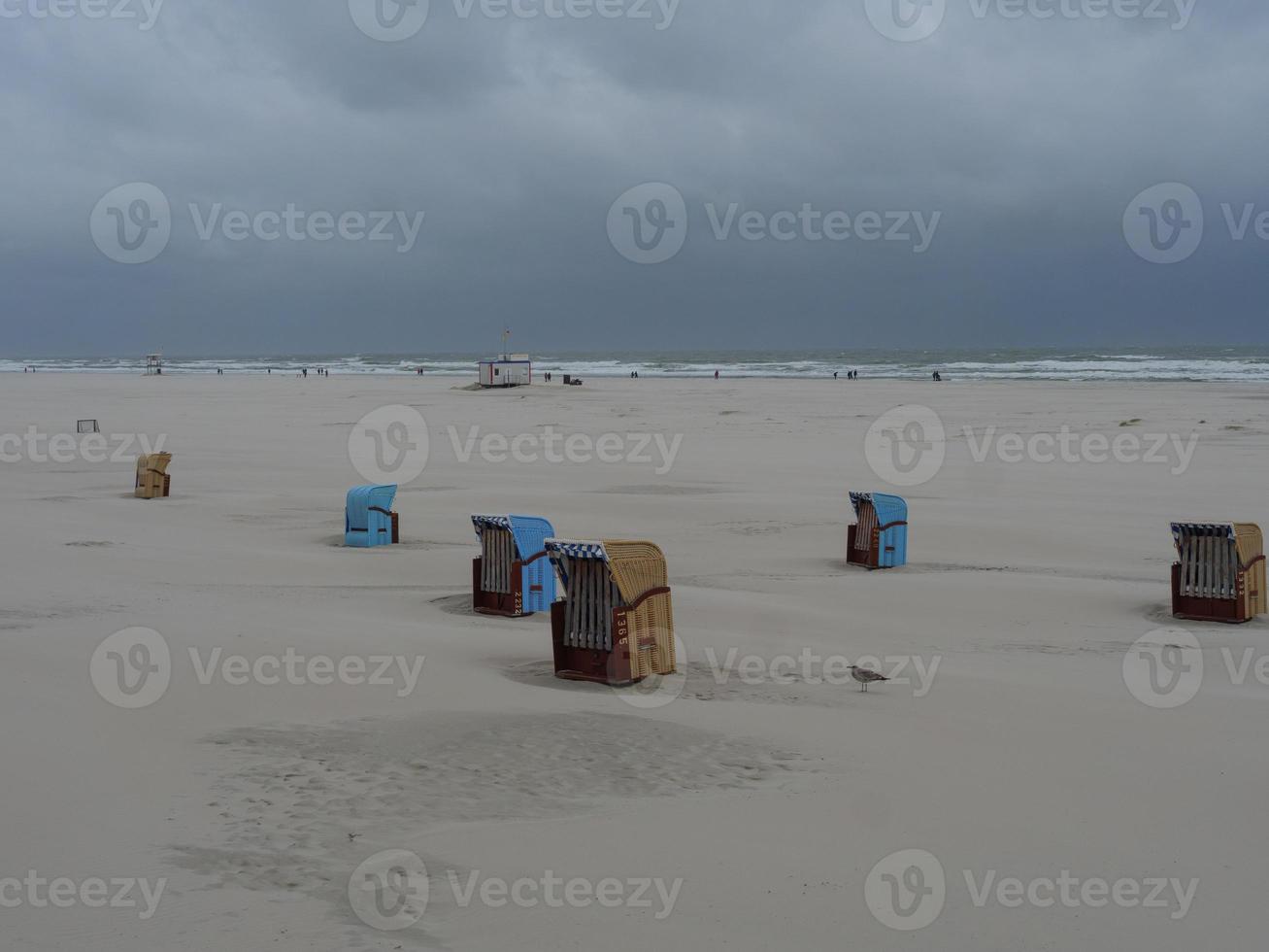 juist eiland in duitsland foto