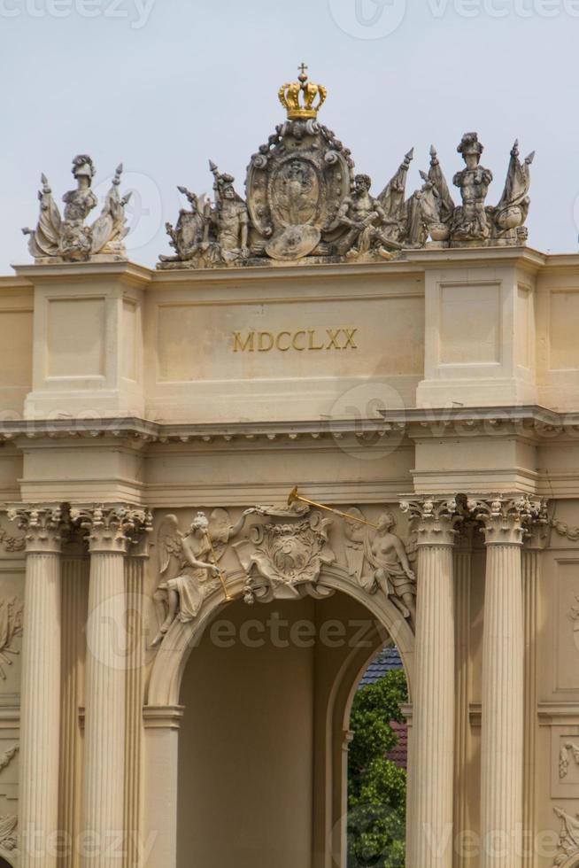 Brandenburger Tor uit potsdam, berlijn, duitsland foto