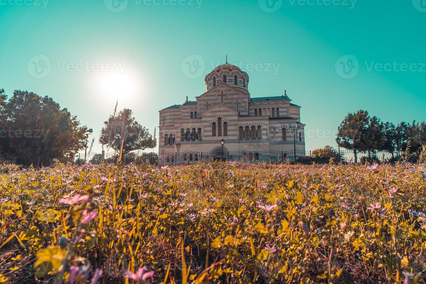 sebastopol krim. vladimirkathedraal in Chersonesos. foto
