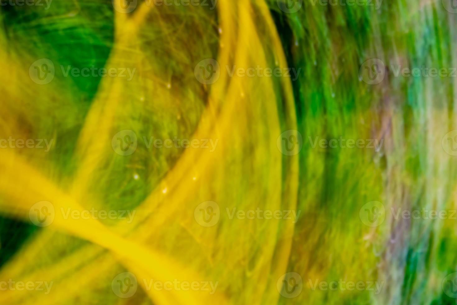 straling abstractie. zure geelgroene achtergrond. foto