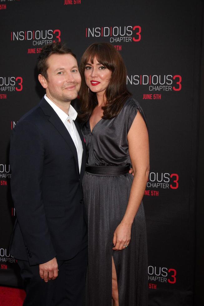 los angeles, jun 4 - leigh whannell bij de verraderlijke première van hoofdstuk 3 in het tcl chinese theater op 4 juni 2015 in los angeles, ca foto