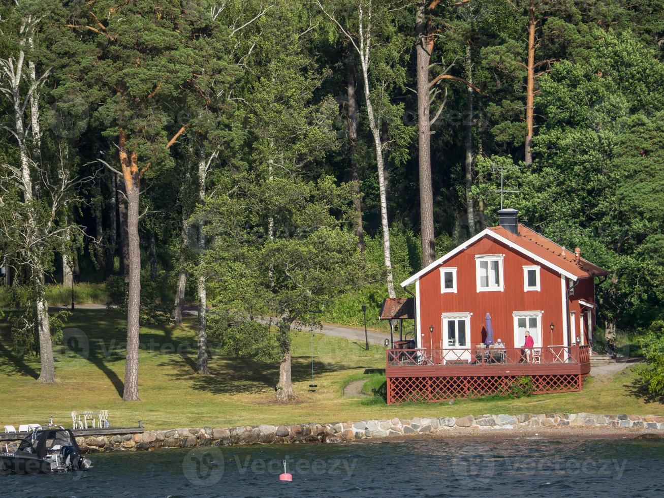 de Oostzee bij Stockholm foto