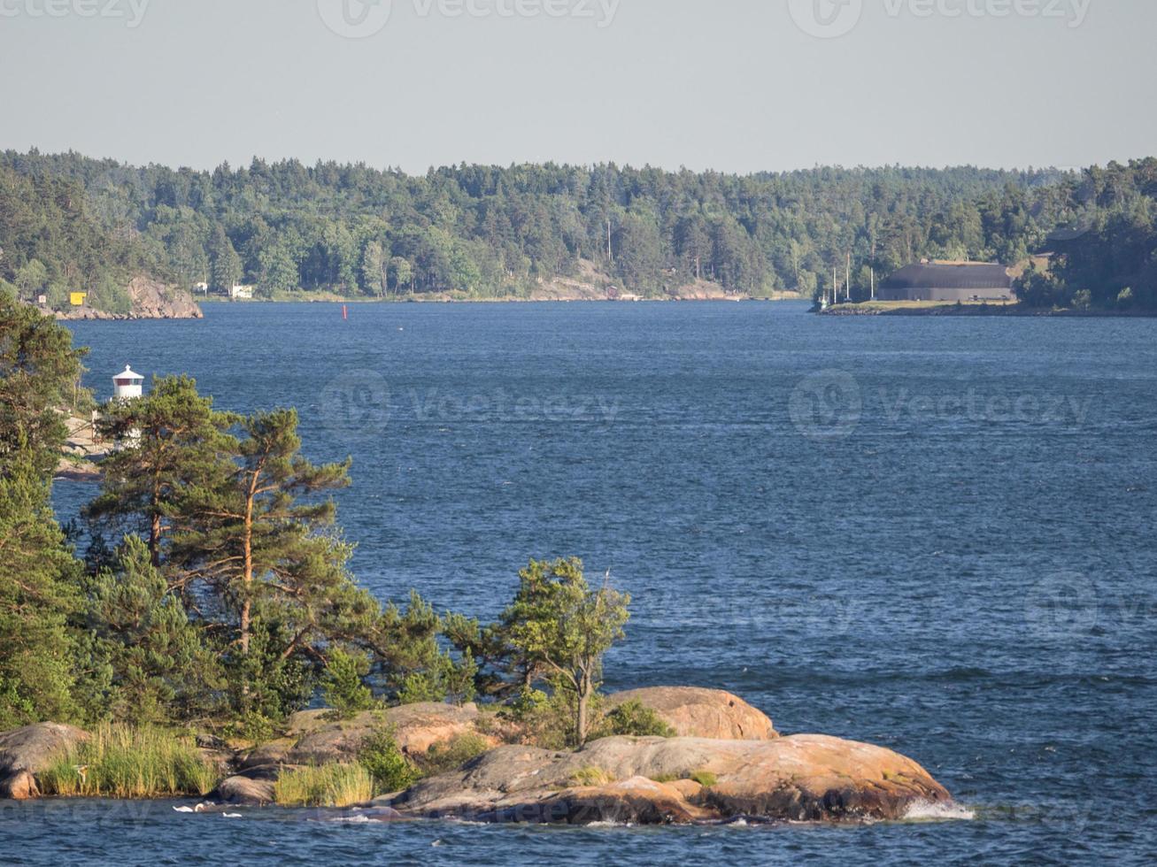 de Oostzee bij Stockholm foto