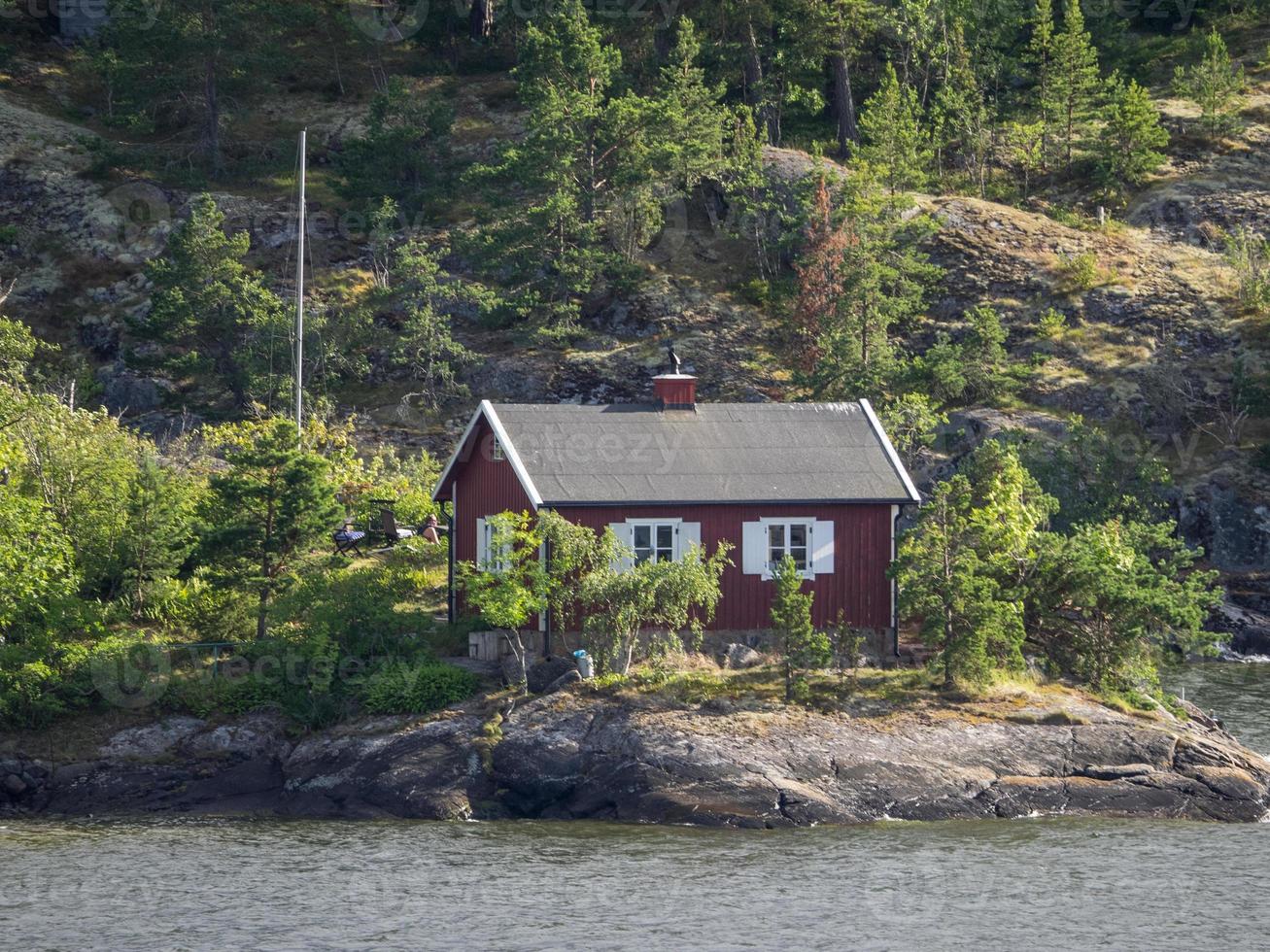 de Oostzee bij Stockholm foto