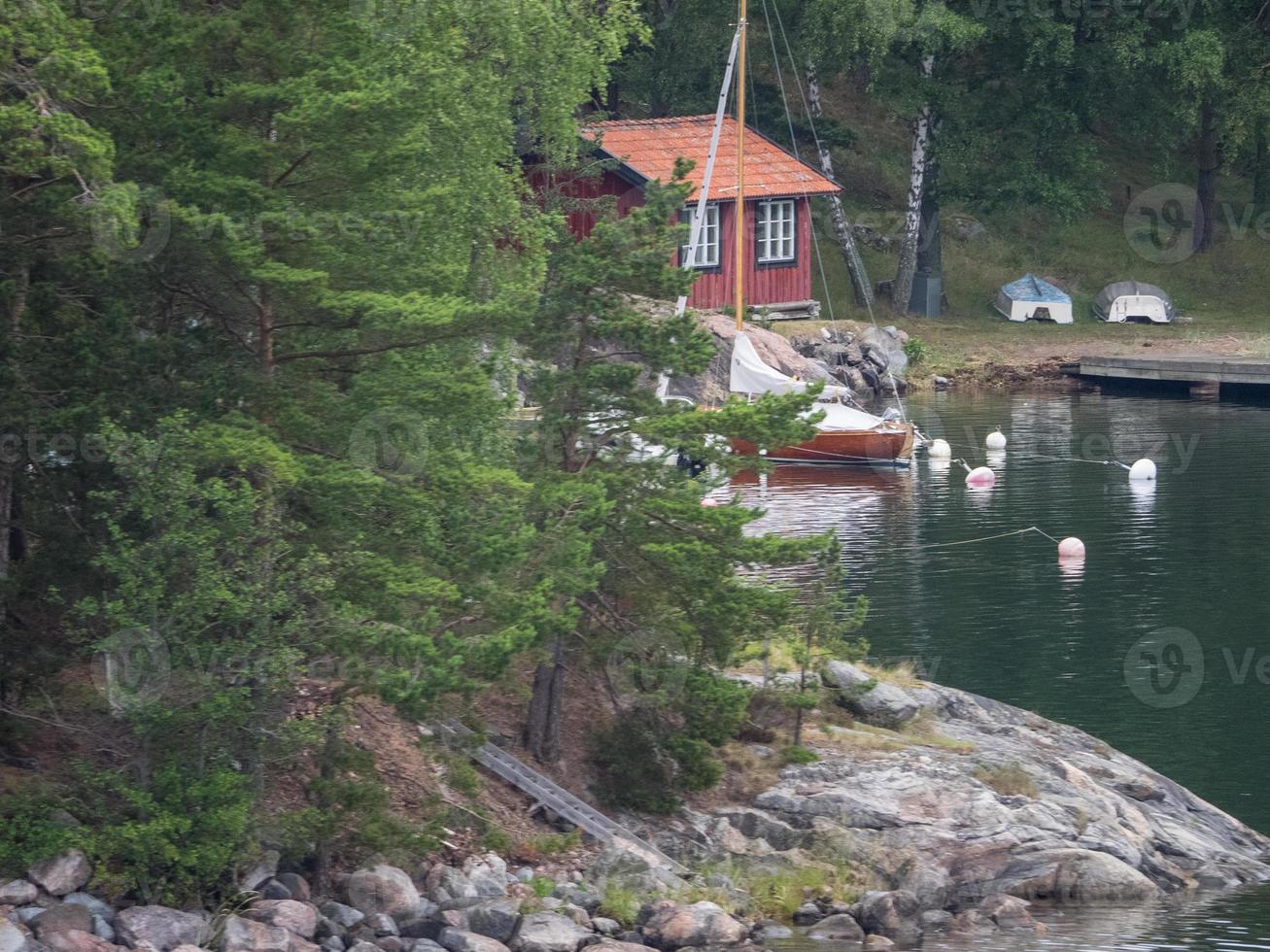 de Oostzee bij Stockholm foto