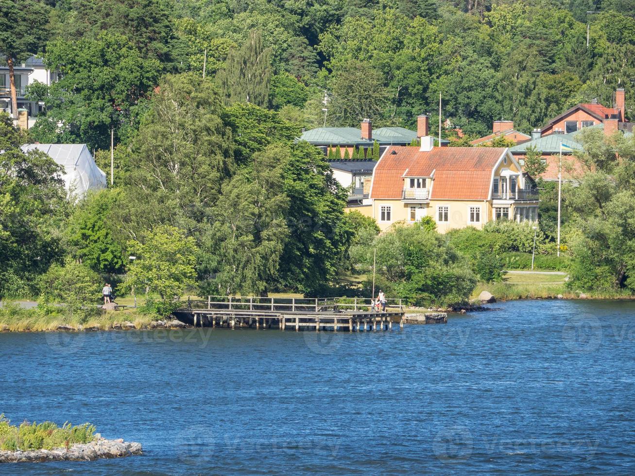 de baltische zee in zweden foto