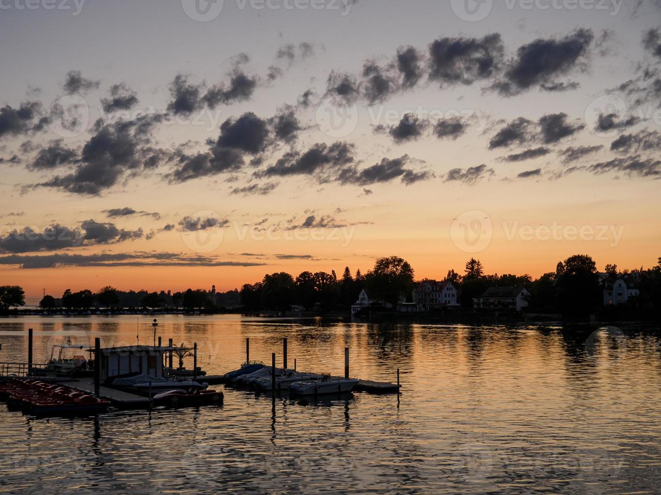 de stad lindau aan het Bodenmeer foto