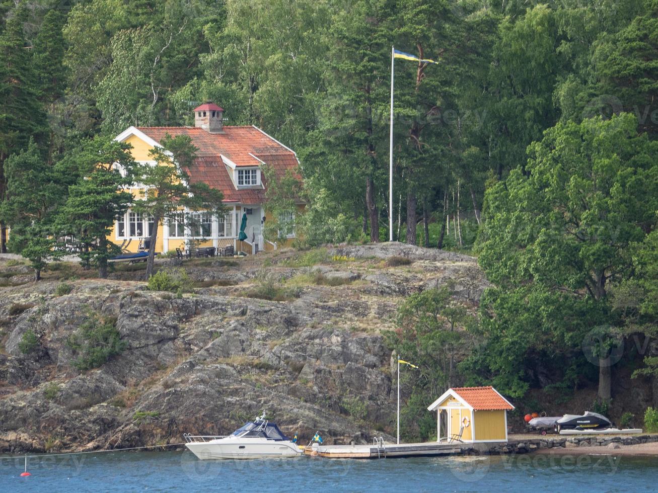 de Oostzee bij Stockholm foto