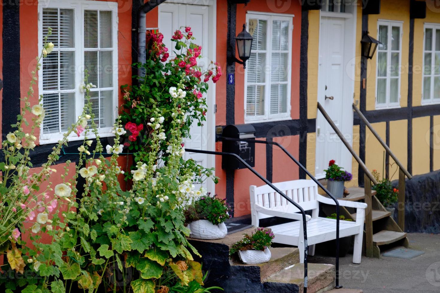 svaneke op het eiland Bornholm foto