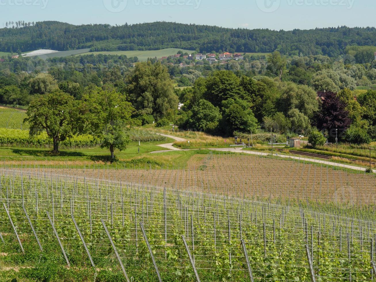 meersburg aan het Bodenmeer in duitsland foto