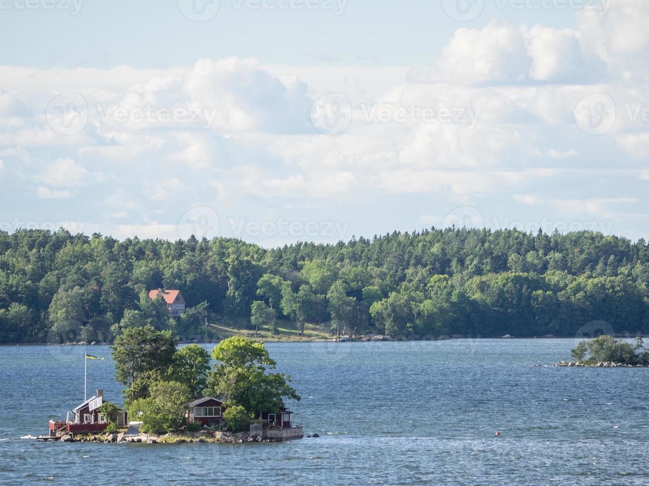 de baltische zee in zweden foto