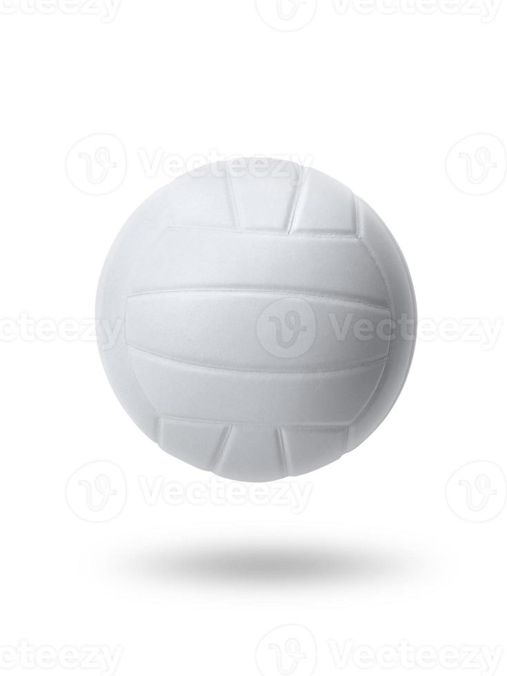 volleybal geïsoleerd op een witte achtergrond foto