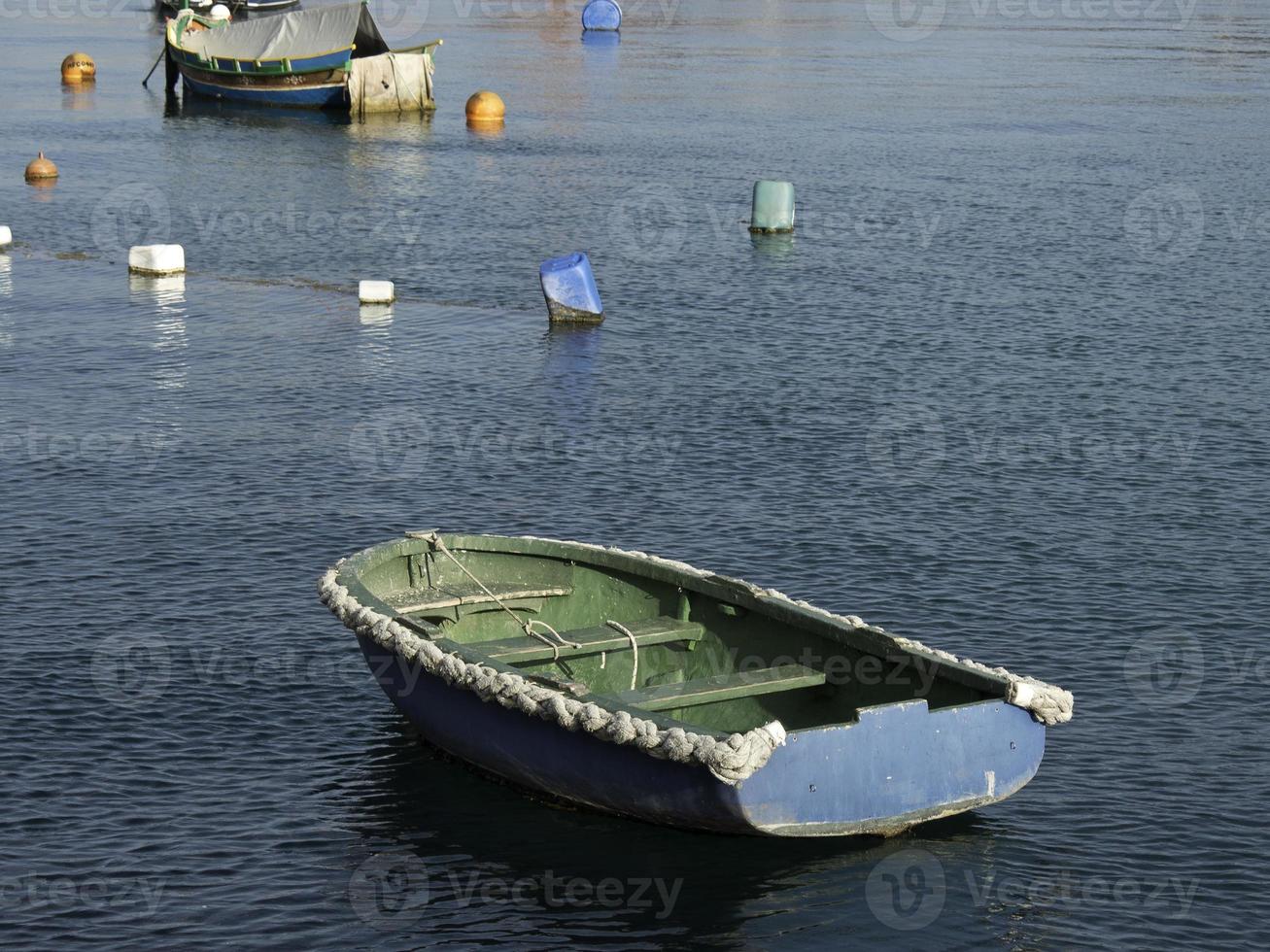 de stad valetta op het eiland malta foto