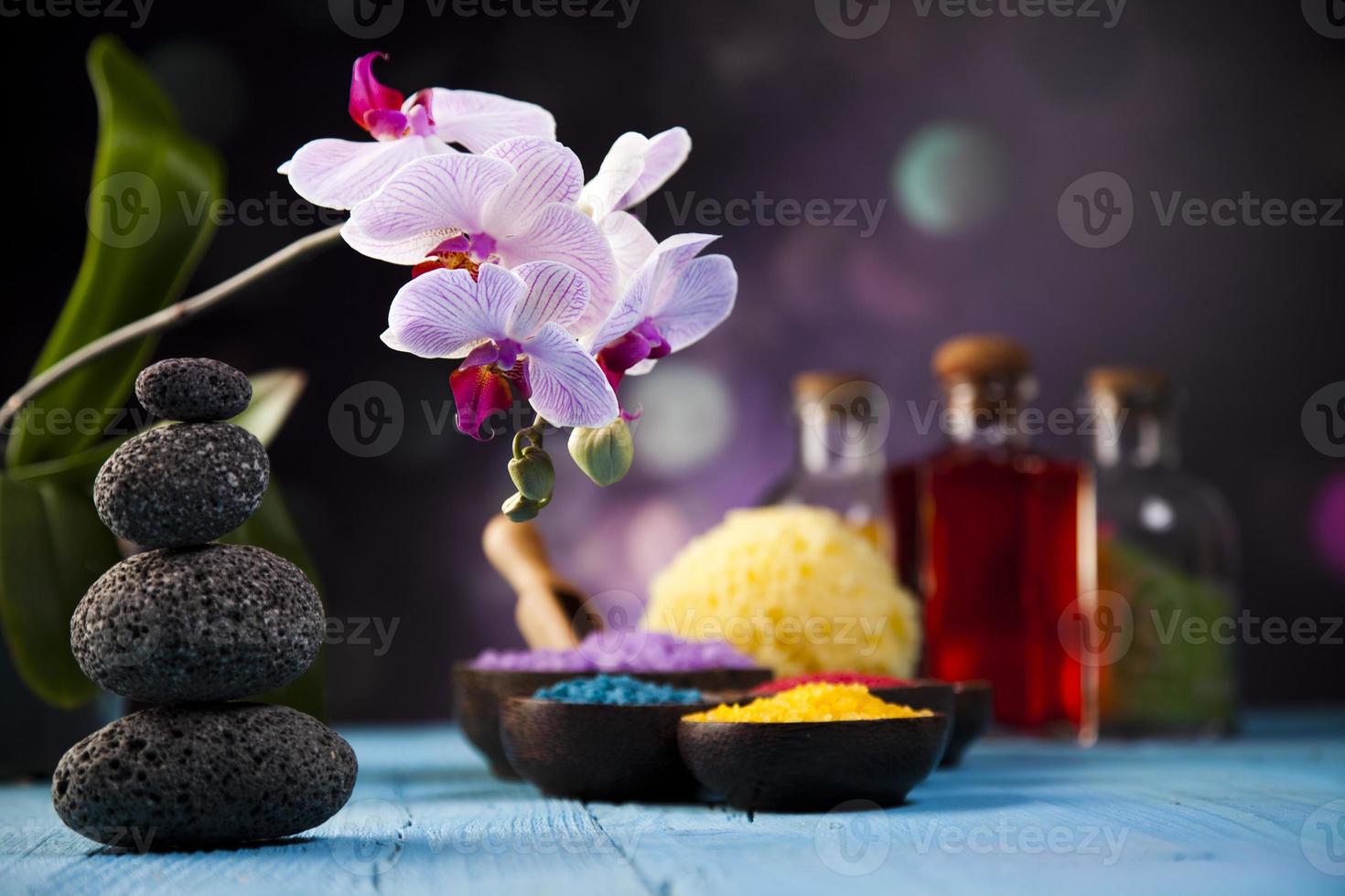 orchideeën, biologische producten, spa foto