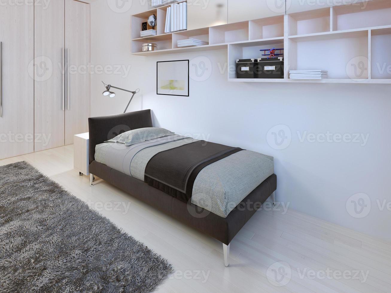 tieners slaapkamer moderne stijl foto