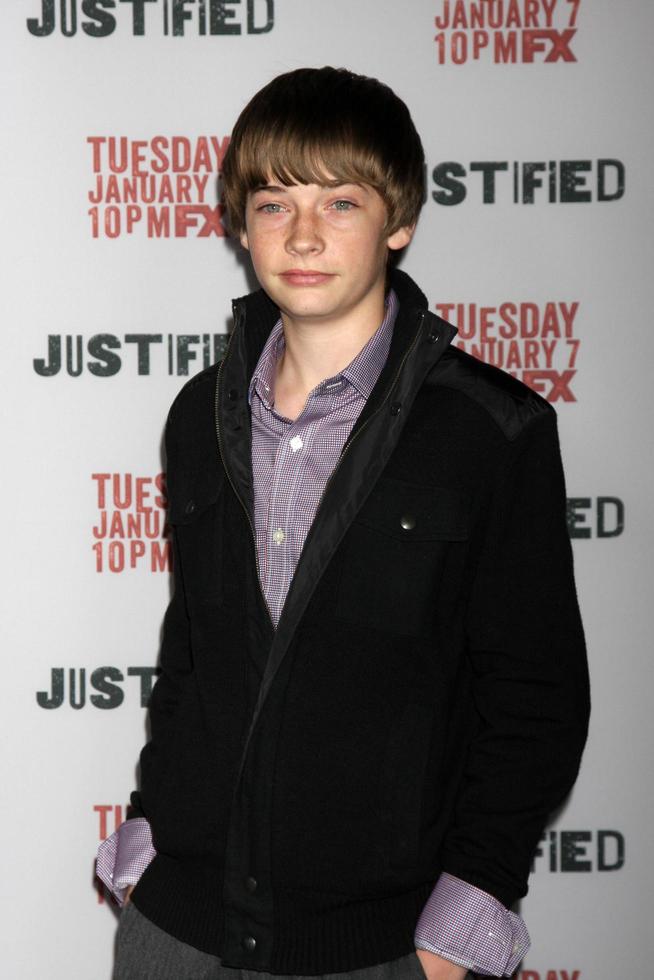 los angeles, 6 jan - jacob lofland bij de gerechtvaardigde première-vertoning bij directors guild of america op 6 januari 2014 in los angeles, ca foto