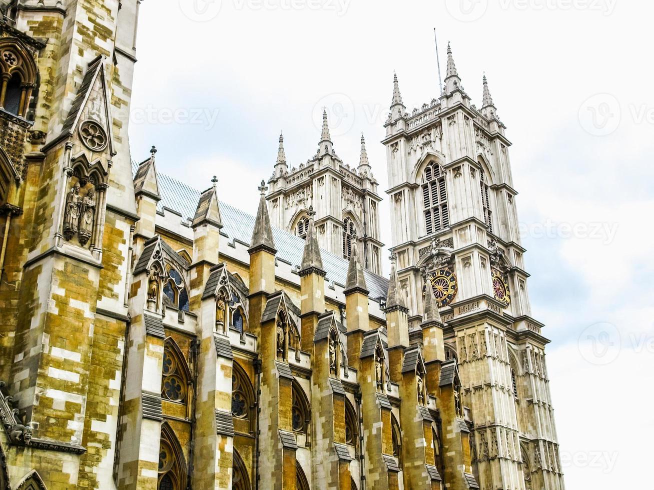 hdr westminster abdijkerk in londen foto