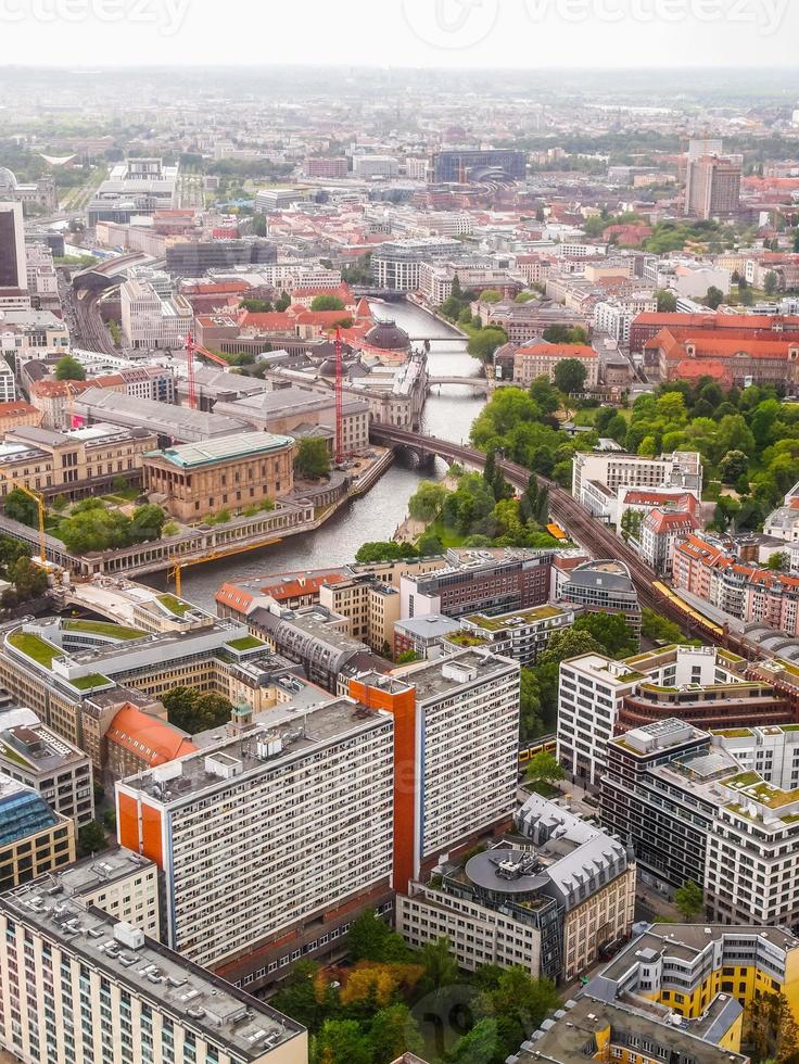 hdr berlijn luchtfoto foto