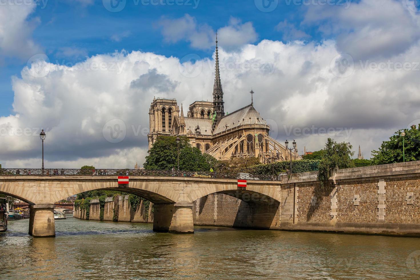 Notre Dame de Paris kathedraal. foto