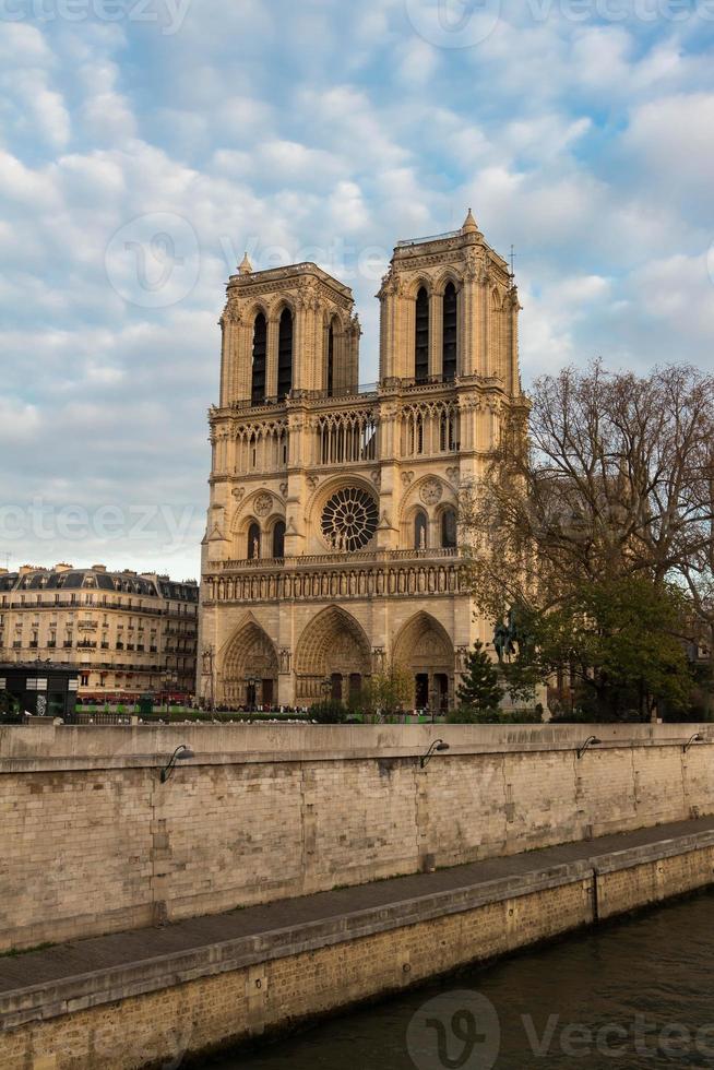 de kathedraal Notre Dame, Parijs, Frankrijk. foto