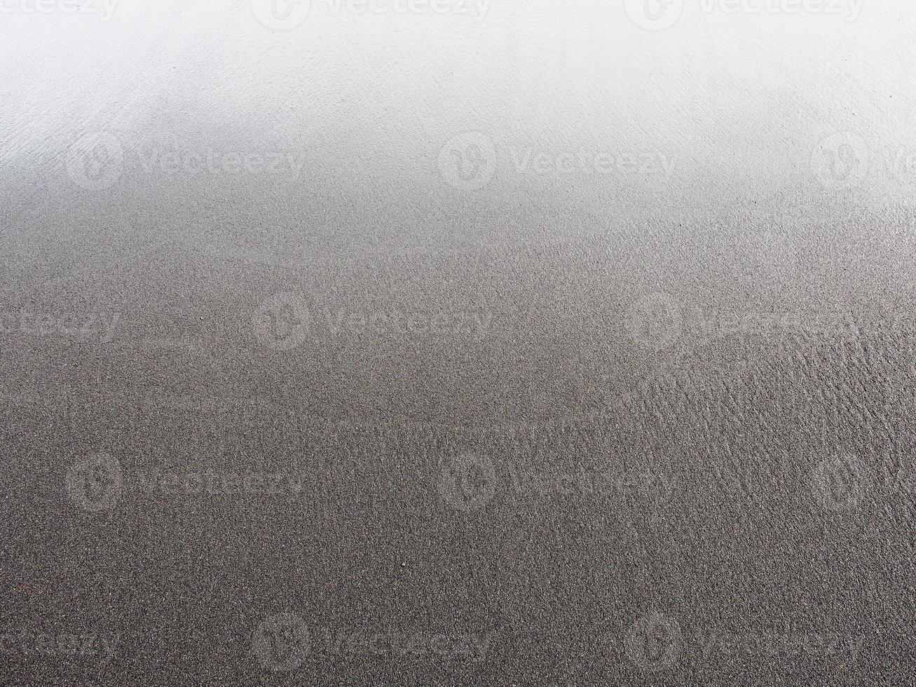 Punaluu zwart zandstrand. foto