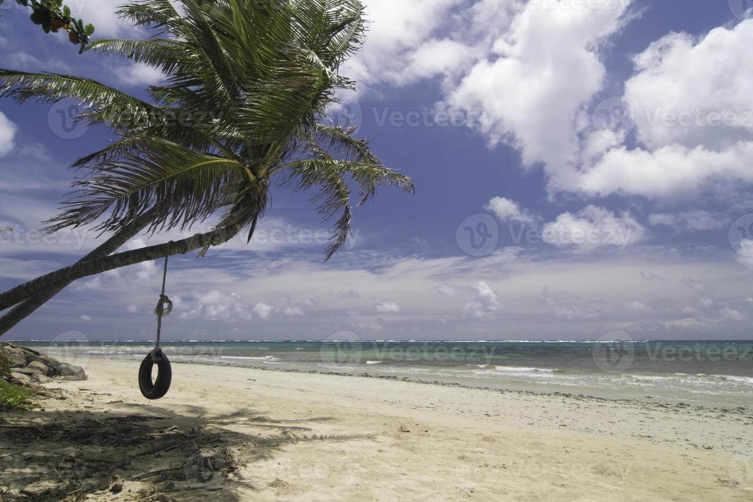 tropische strandbandschommel foto