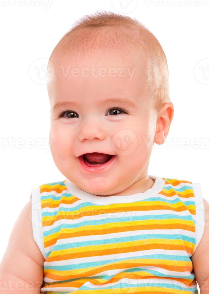 vrolijke kleine baby foto