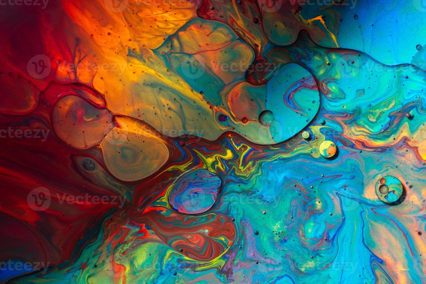 abstract acryl giet vloeibaar marmeren oppervlakken ontwerp. foto
