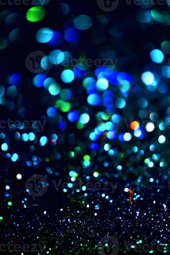 bokeh glitter kleurrijke wazig abstracte achtergrond voor verjaardag, jubileum, bruiloft, oudejaarsavond of kerst foto