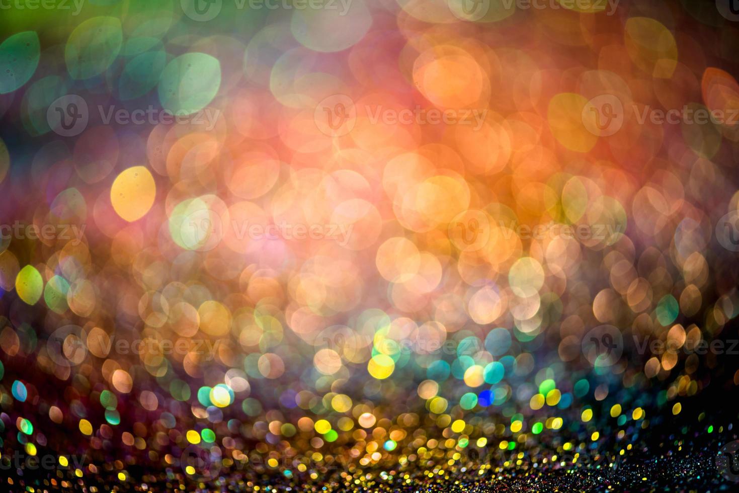 bokeh effect glitter kleurrijke wazig abstracte achtergrond voor verjaardag, jubileum, bruiloft, oudejaarsavond of kerst foto