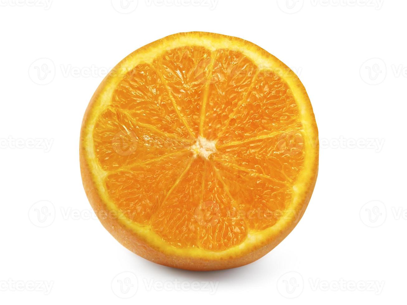 oranje fruit op witte achtergrond foto