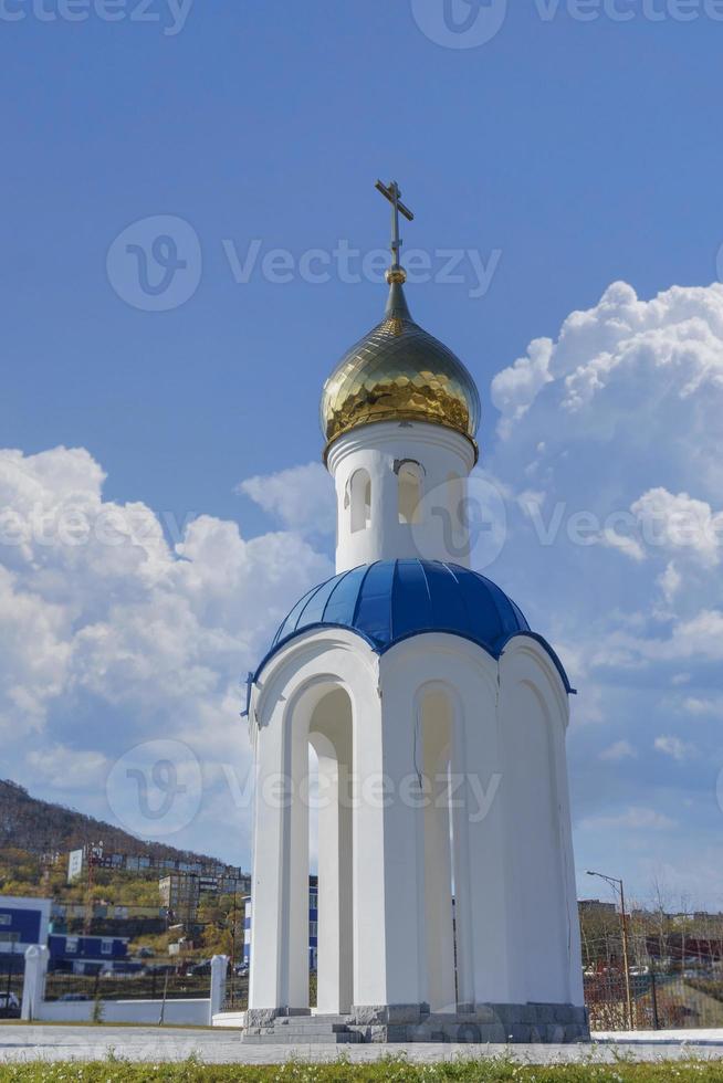 kapel van de kerk van de heilige levengevende drie-eenheid. Petropavlovsk-kamchatsky foto