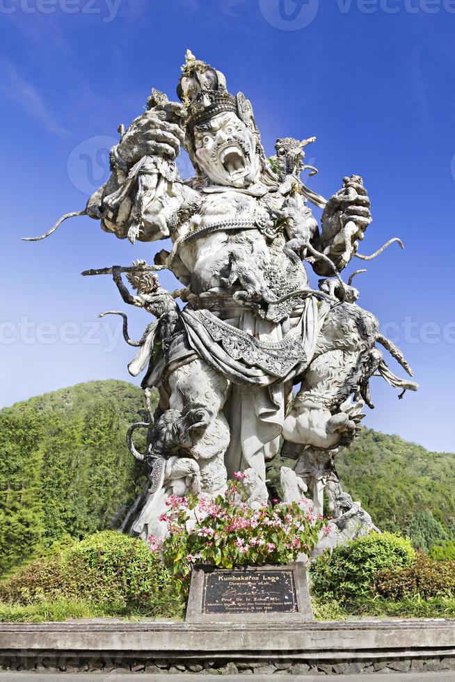 Kumbakarna Laga-standbeeld foto