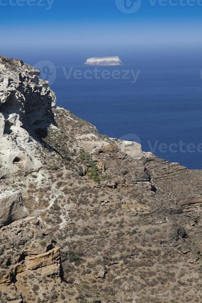 thira fira perissa oia ammoudi thirassia griekenland eiland cycladen foto