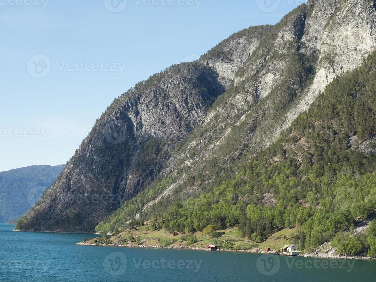 flam in noorwegen foto