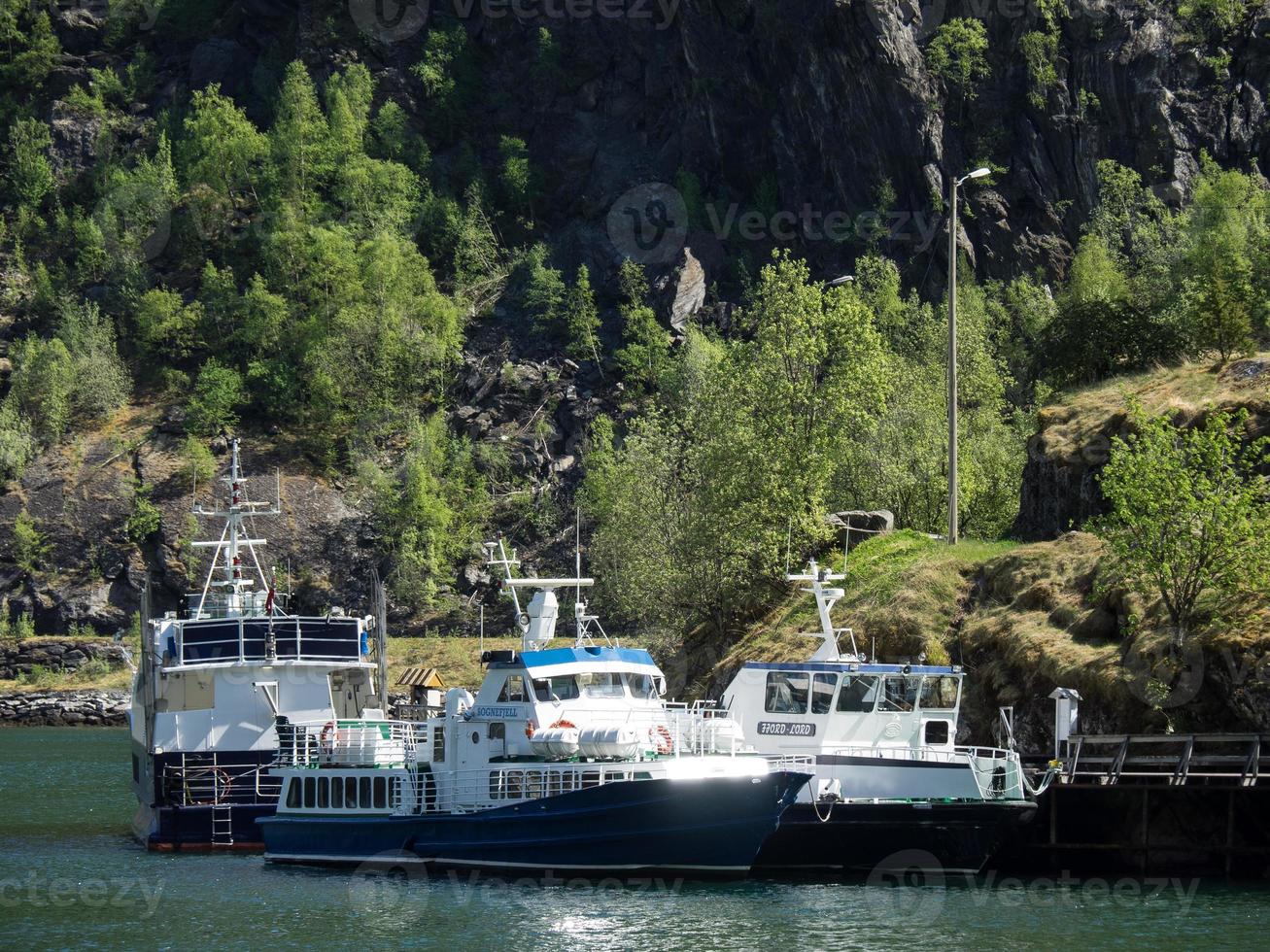 lentetijd bij flam in noorwegen foto