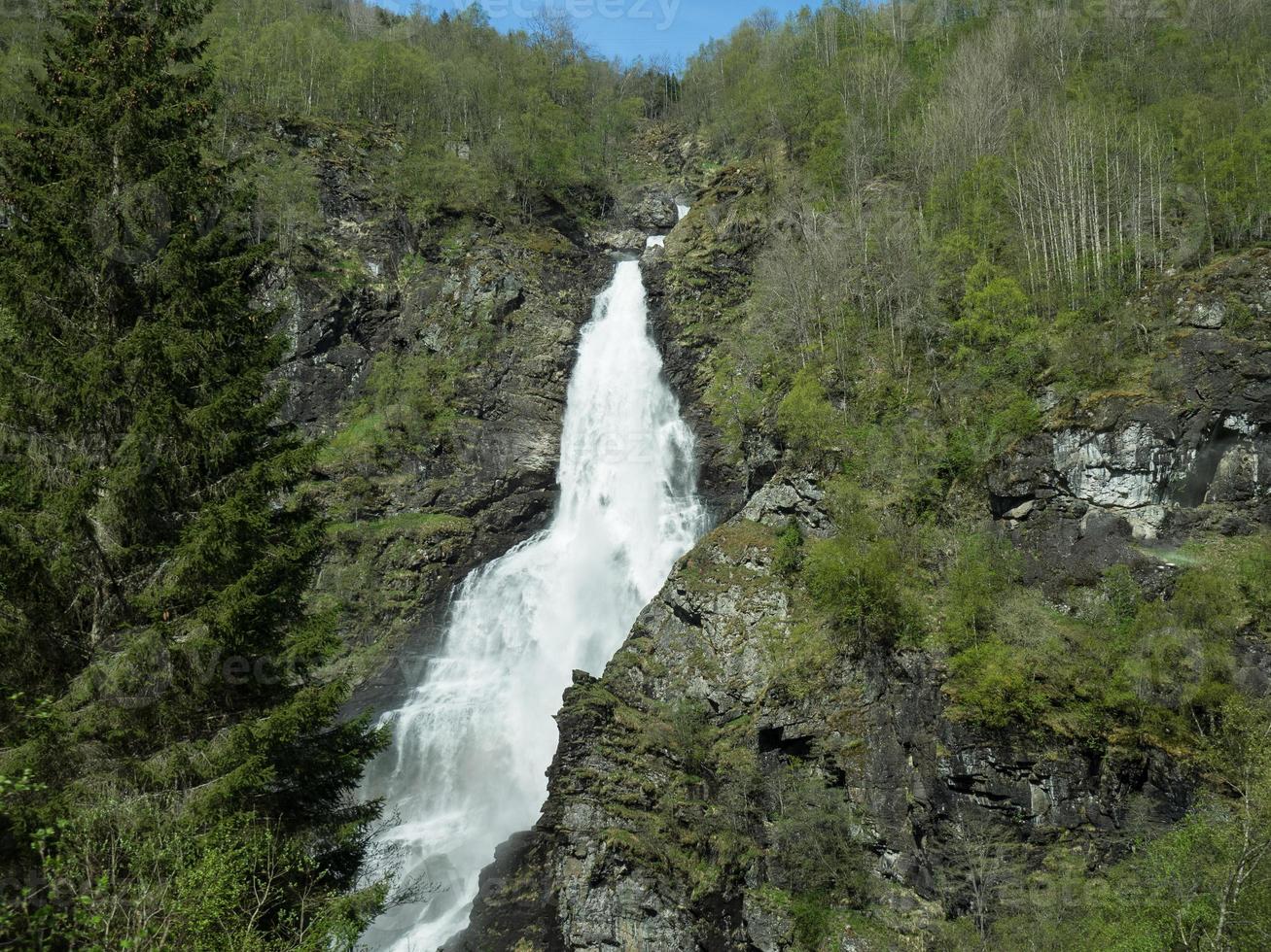 lentetijd bij flam in noorwegen foto