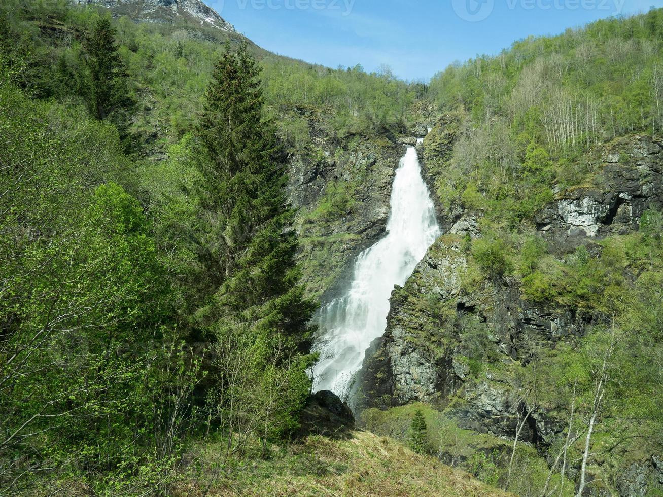 lentetijd bij flam in noorwegen foto