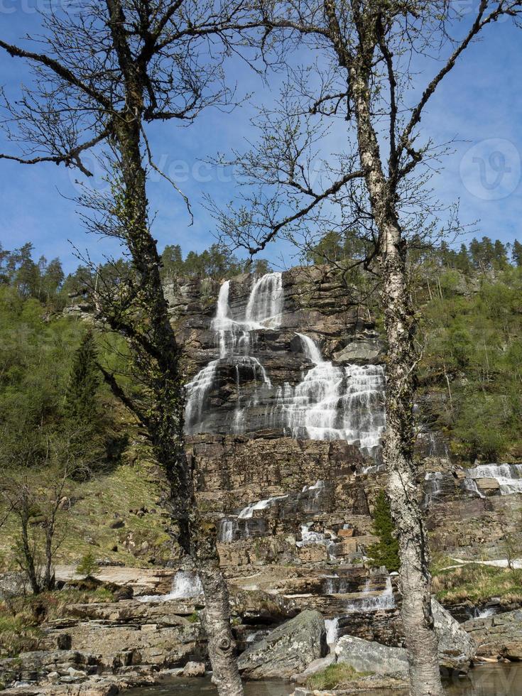 flam in noorwegen foto