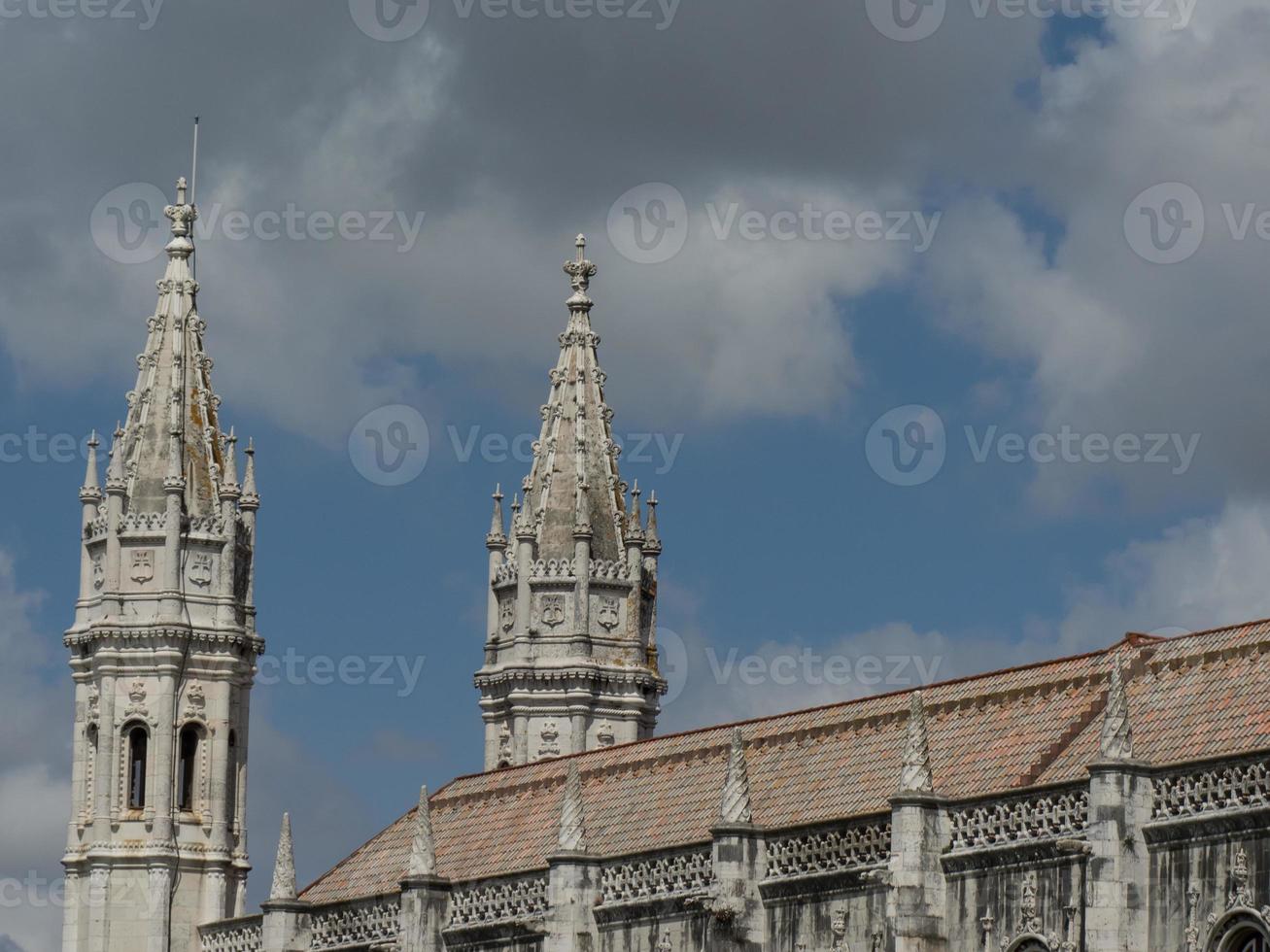 lissabon stad in portugal foto