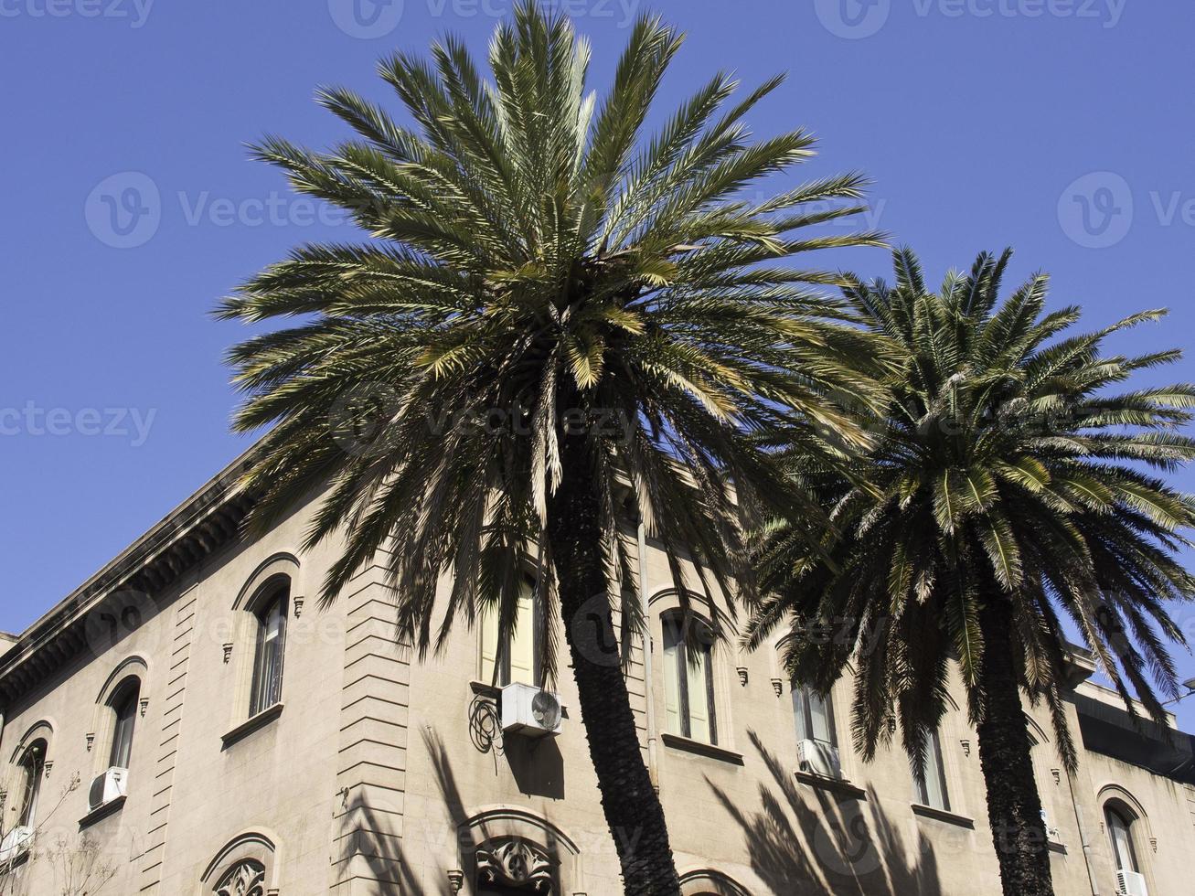 sicilia eiland met de stad palermo foto