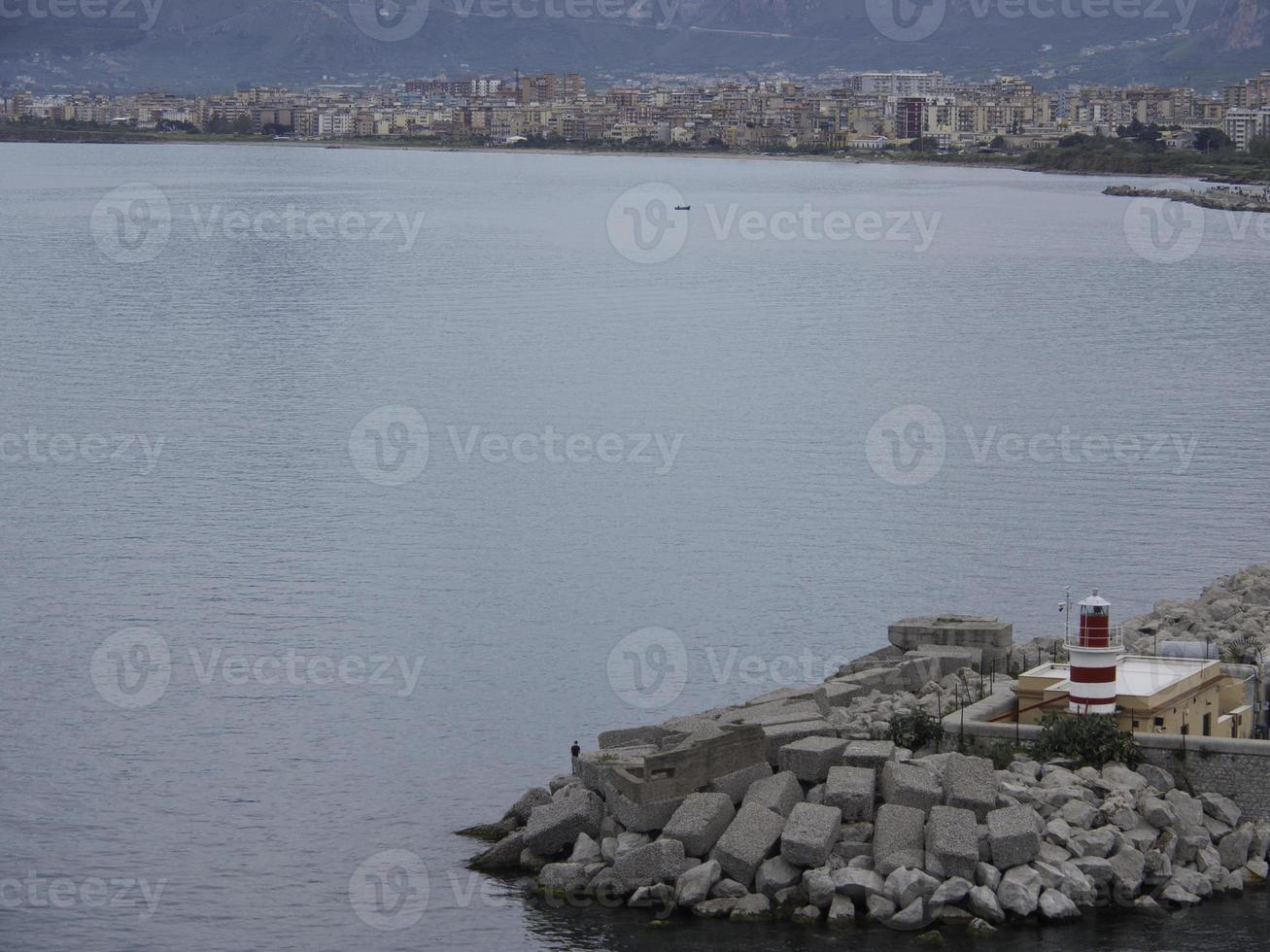 palermo op het eiland sicilia foto