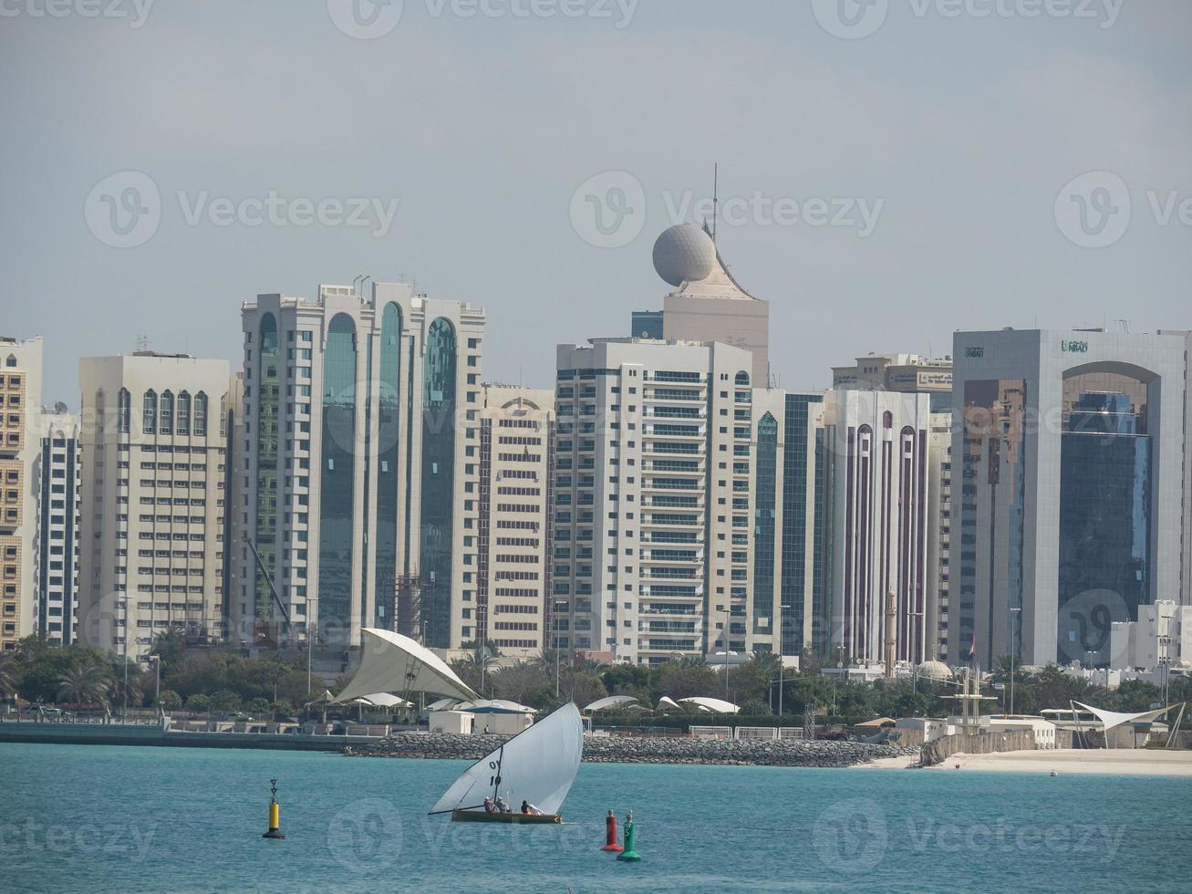 abu dhabi in de verenigde arabische emiraten foto